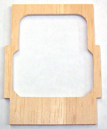 Plywood is an excellent material for making parts that have large cut-outs.