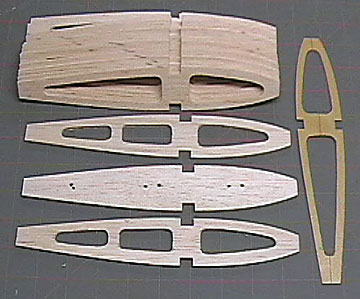 The completed rib set.